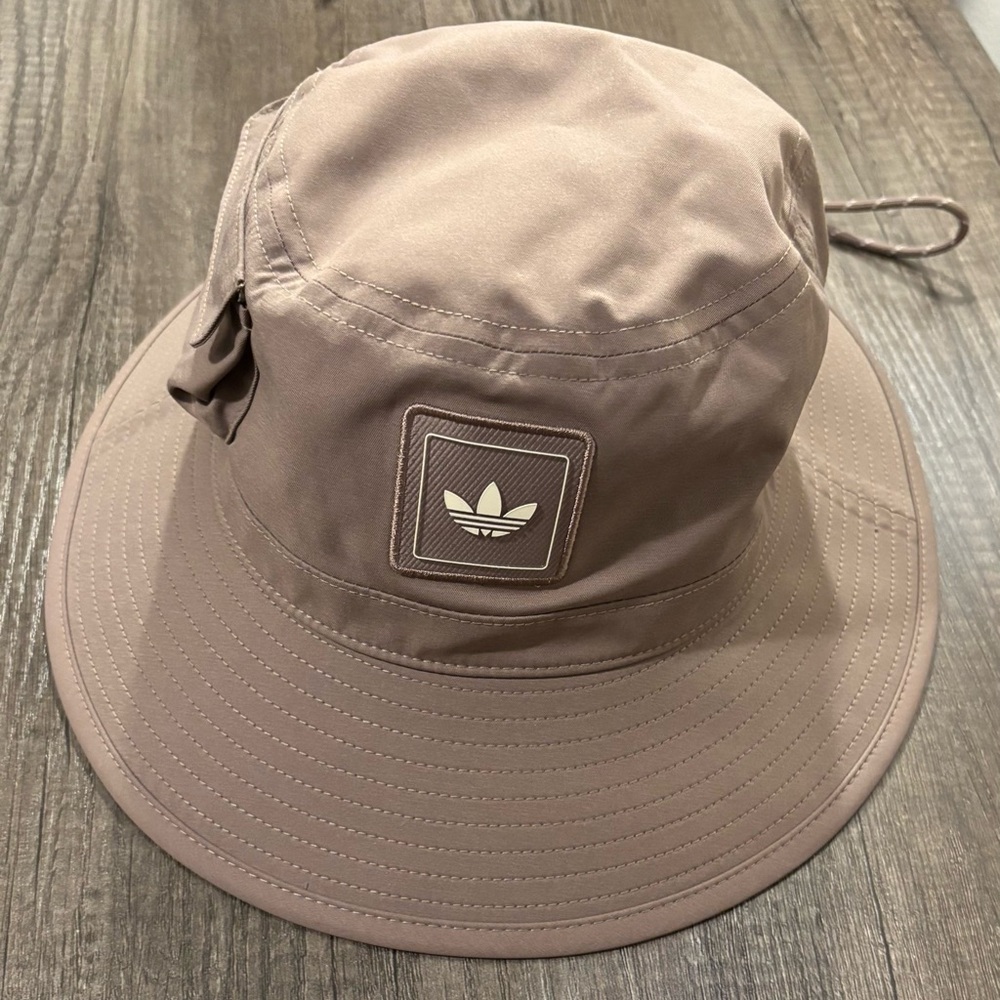NEW Adidas Bucket Hat- Light Brown, OSFA
